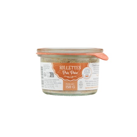 RILLETTES PUR PORC 150g